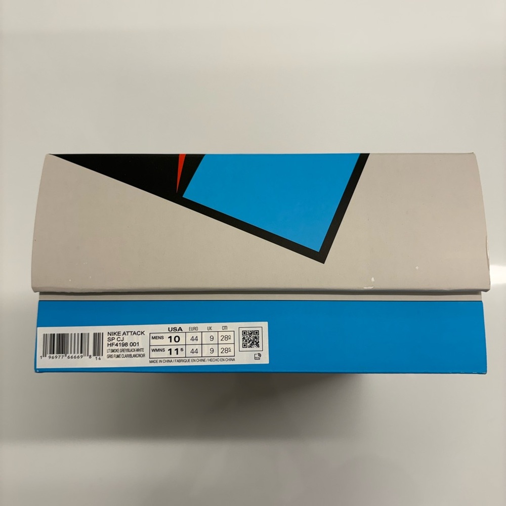 Travis Scott x Nike Attack Cactus Jack Light Smoke Grey Size 10 New - Picture 9 of 10